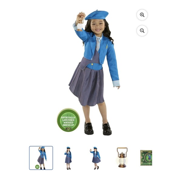 Universal's Wicked Deluxe Shiz University Uniform & Accessories Child Dress Set - Picture 5 of 6
